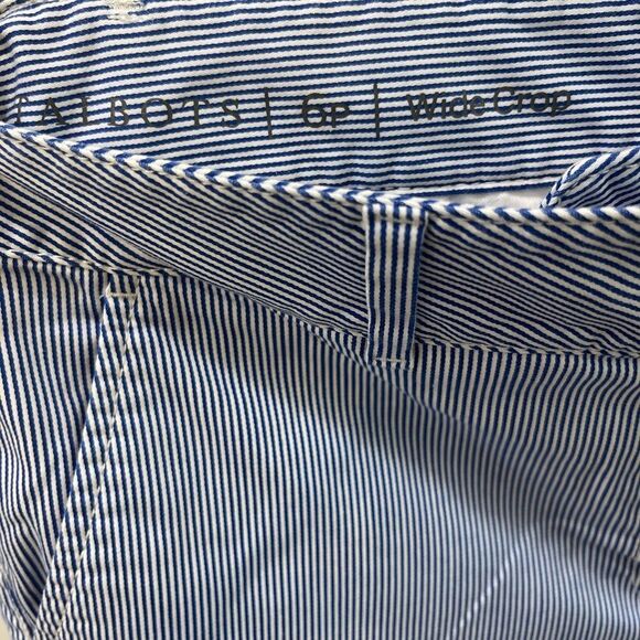 Talbots Blue Striped Pants - Picture 2 of 8